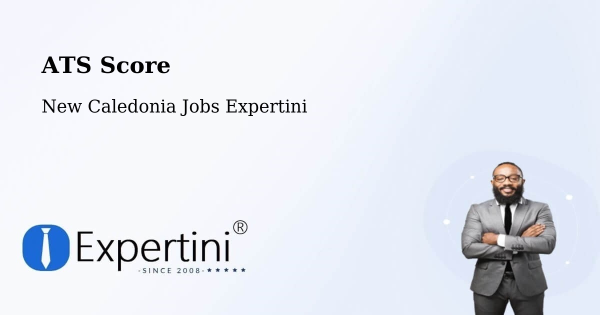 Resume ATS Score & Job Description Match Tool – Ogné - New Caledonia Jobs Expertini