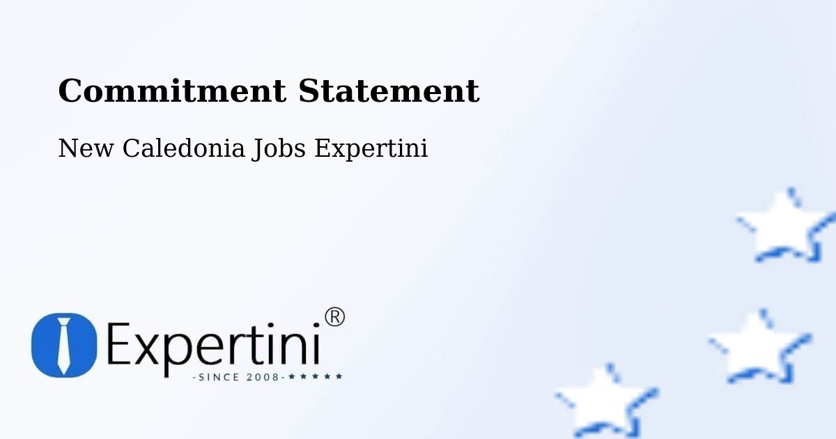 Corporate Commitment – Ogné - New Caledonia Jobs Expertini
