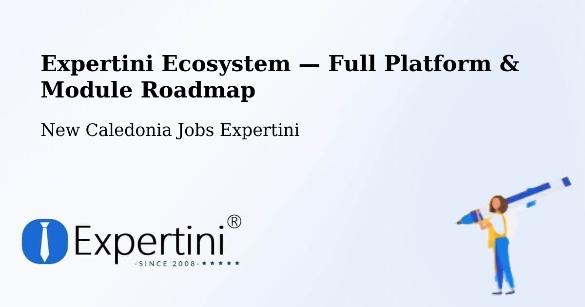 Expertini Ecosystem — Full Platform & Module Roadmap – Ogné