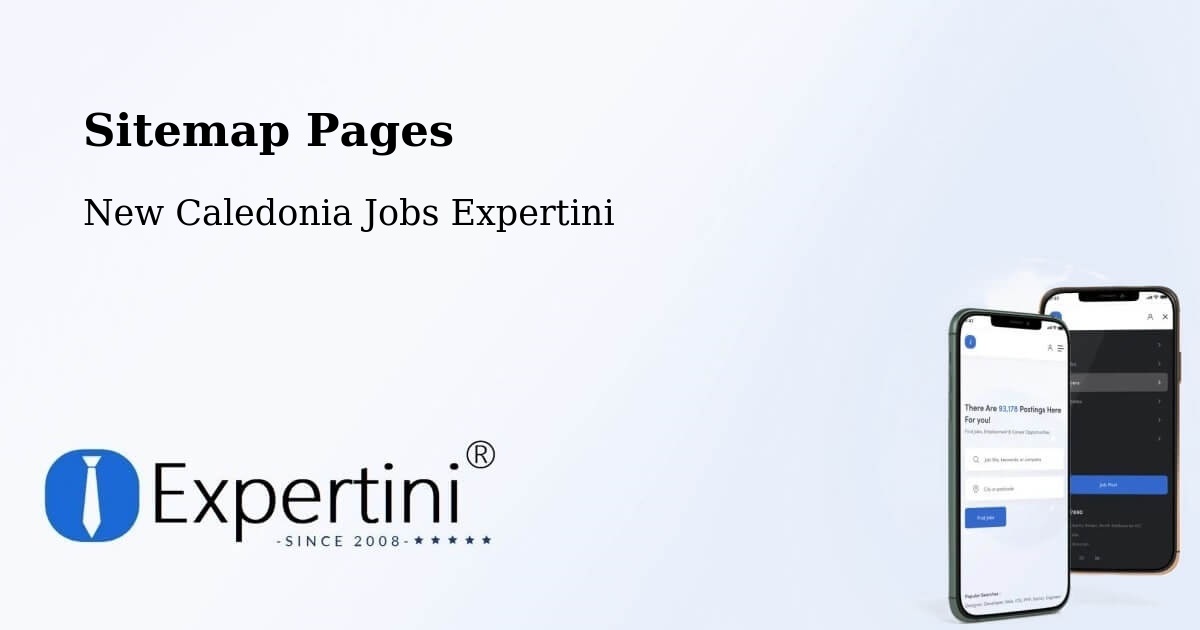 Sitemap Pages - Ogné - New Caledonia Jobs Expertini