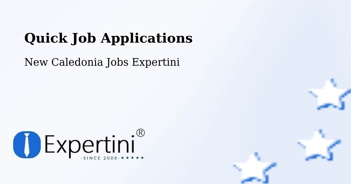 Quick Apply Feature – Ogné - New Caledonia Jobs Expertini