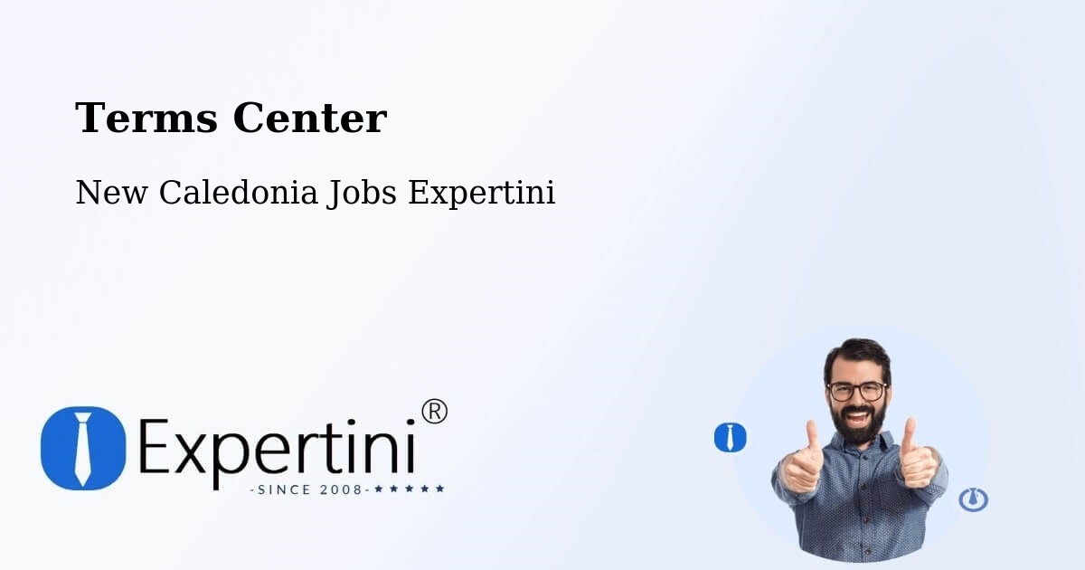 Terms of Service – Ogné - New Caledonia Jobs Expertini